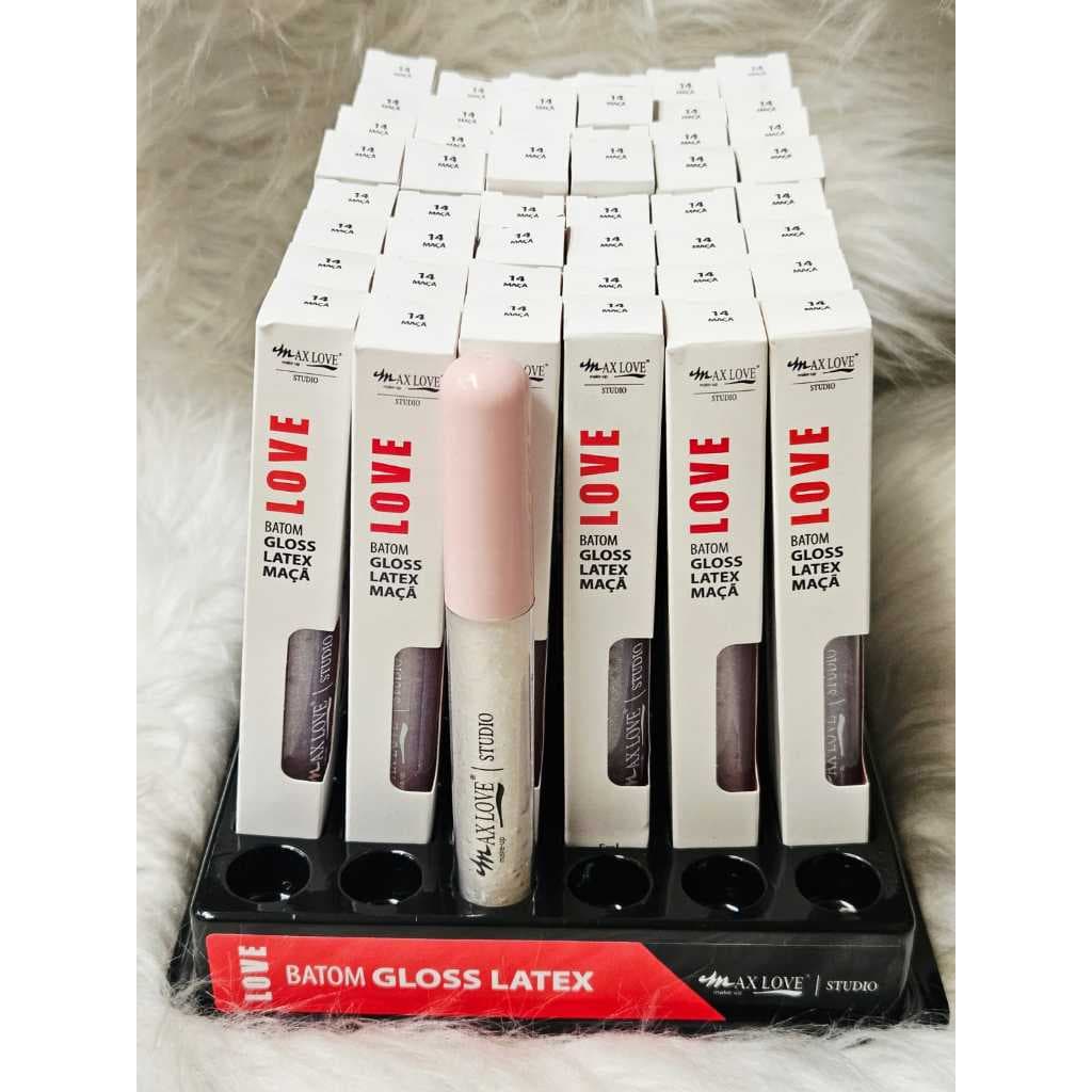 Box Display Gloss Látex №14 (48und + provador + display) - Max Love