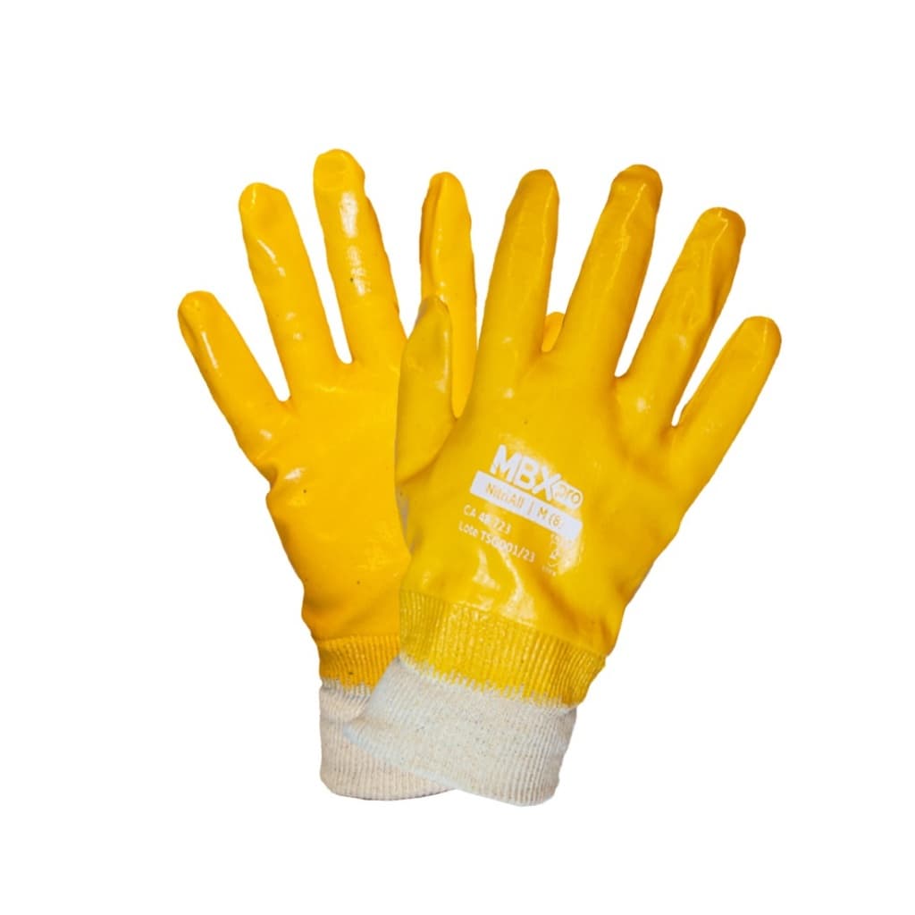 Kit 10 Pares de Luva Nitrilica Infinity Luva Protecao Impermeavel Seguranca Quimica Graxa Oleo