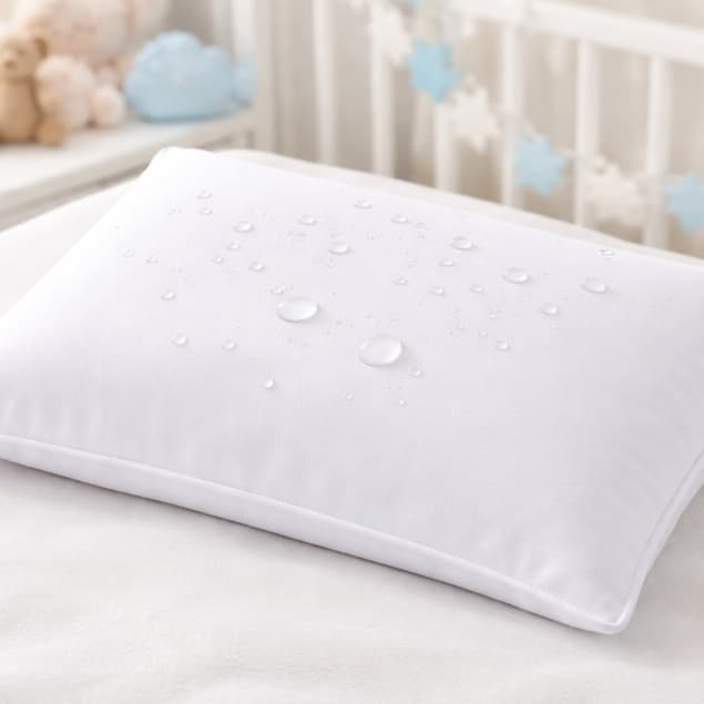 Fronha Bebê Impermeável Branca Anti Acaro 30cm x 40xm Com Zíper