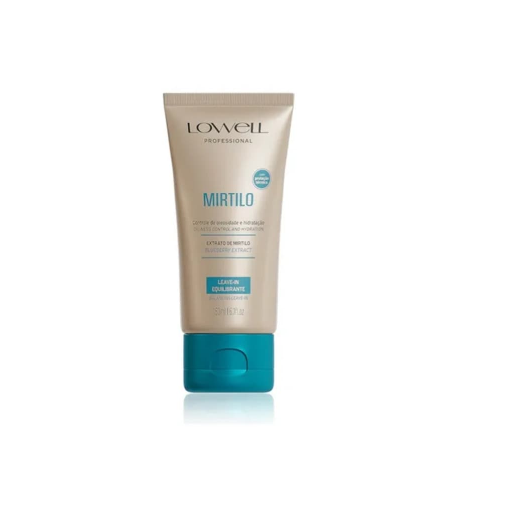 Leave-in Extrato De Mirtilo Creme Sem Enxágue 180ml  Lowell