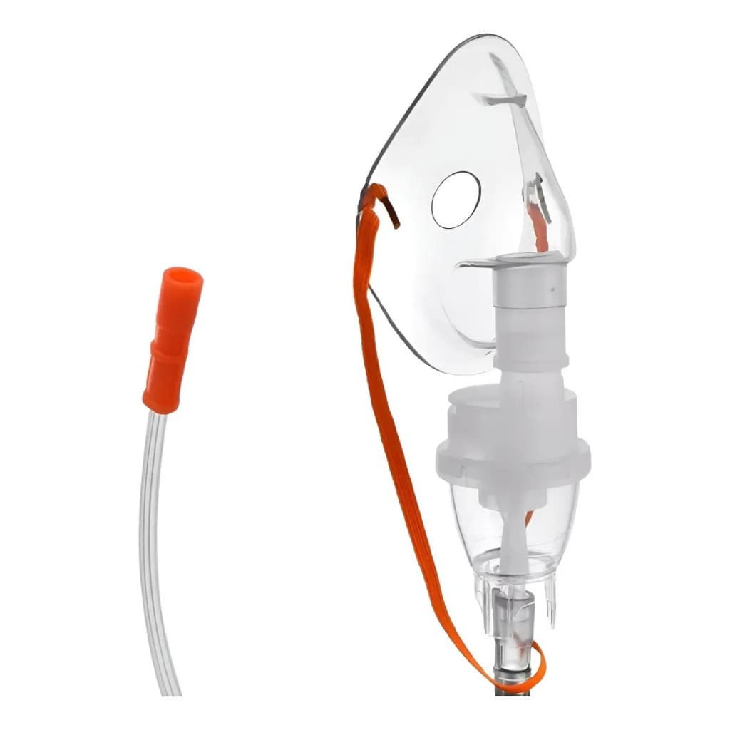 Kit Máscara Adulto Inalador Nebulizador Gtech Tubo E Copo