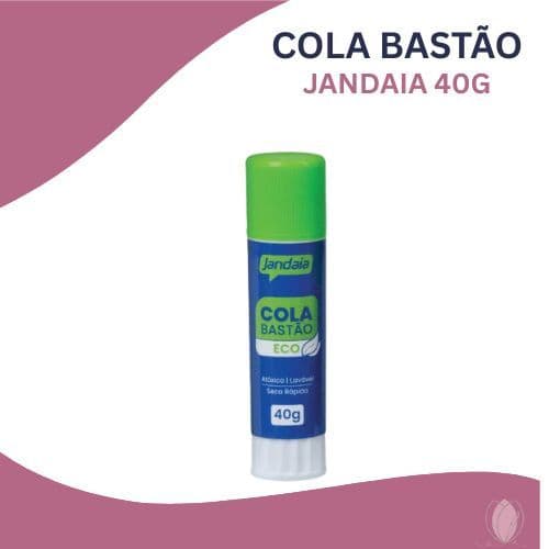 Cola Bastão Jandaia 40g Grande - Escolar e Escritório Atóxica