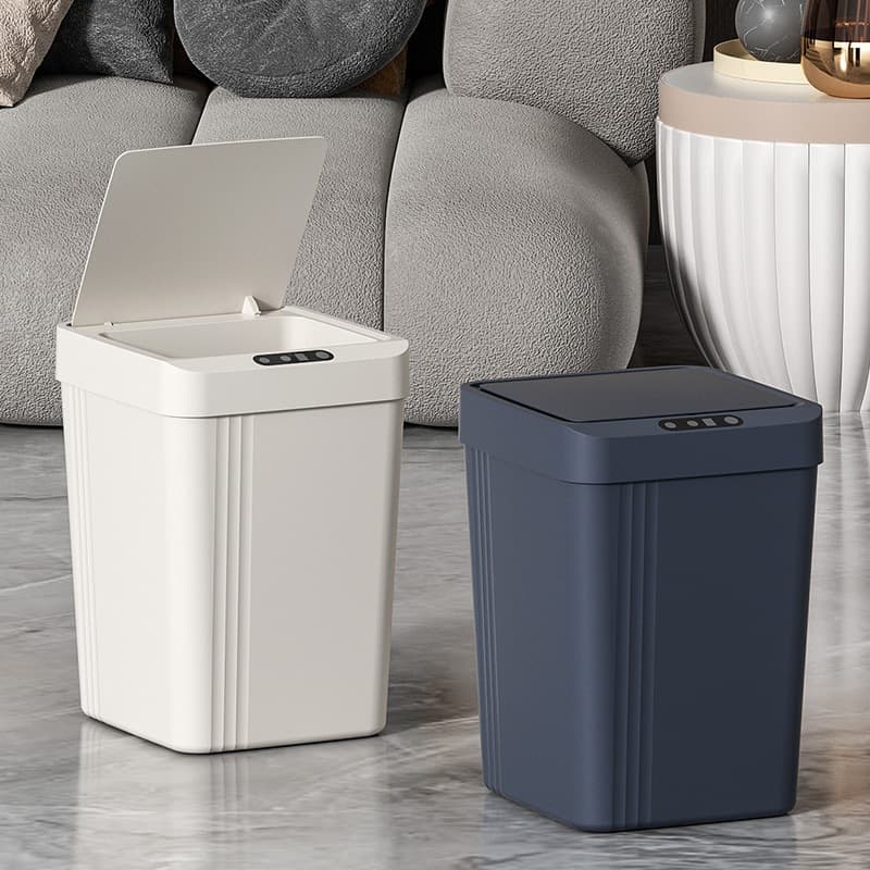 Lixeira Automática Inteligente 13L com Sensor Para Quarto Banheiro Escritório - ST-384/ST-385