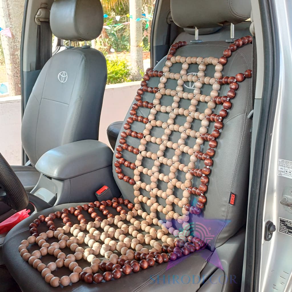 Encosto de Bolinha para Banco de Carro e Caminhões Massageador