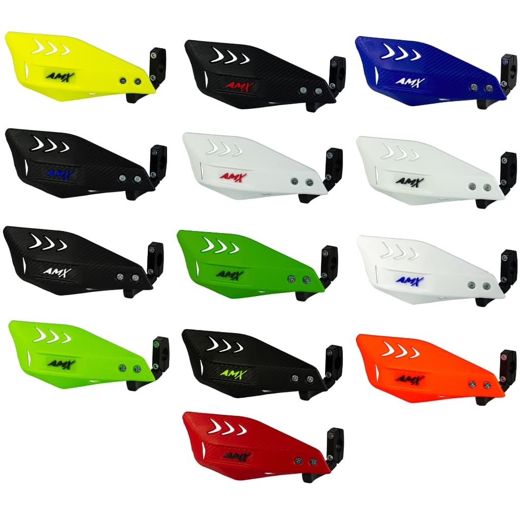 Protetor Mão Wing Carbon - AMX Crf 250 CRF 300 Crf 230 Tornado XRE 300 Xr 200 Nxr Bros Nx XRE 190