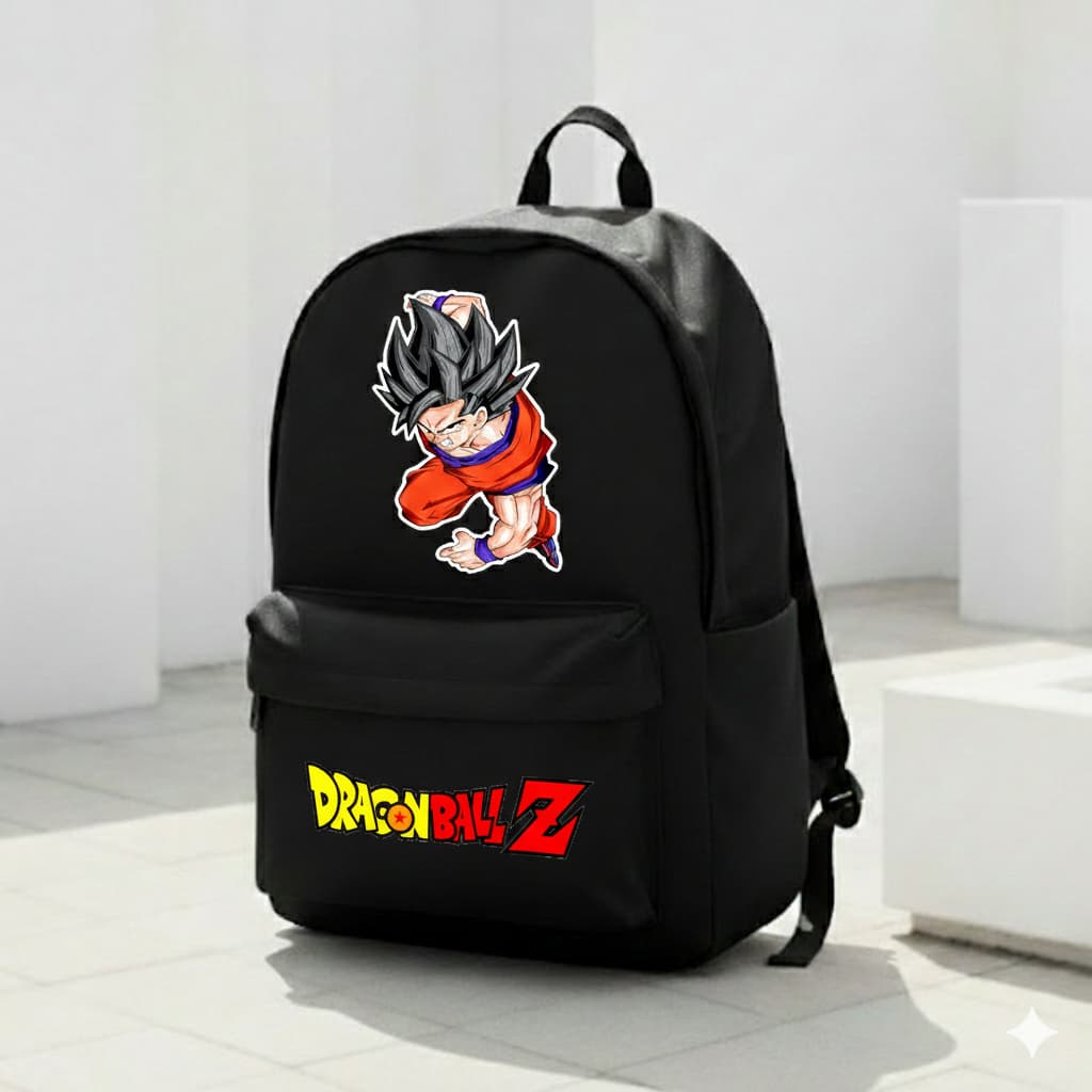 Mochila Escolar Anime Regulável Confortável Personagens  02 Compartimentos
