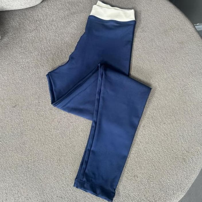 CALÇA bicolor Cross zero transparência Tradicional corrida legging  treino musculação pilates