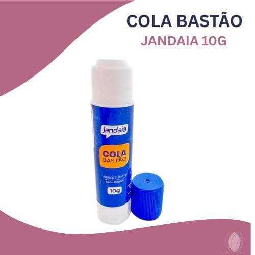 Cola Bastão Jandaia 10g - Secagem Rápida e Lavável Atóxica
