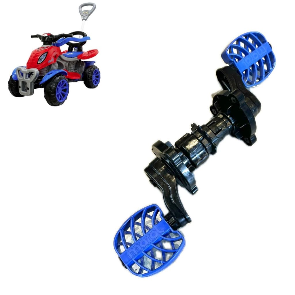 Pedal Eixo Quadriciclo Maral Andador Passeio Infantil Pedivela Catraca Bucha
