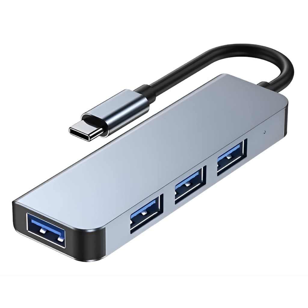 Hub Usb 3.0 Original Com 4 Portas Super Velocidade Notebook PC Gamer Impressora Periféricos