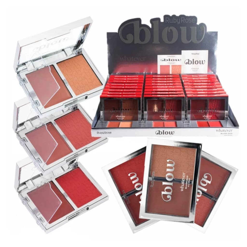 Blush Duo Ruby Rose Linha Blow Whatever HBM05