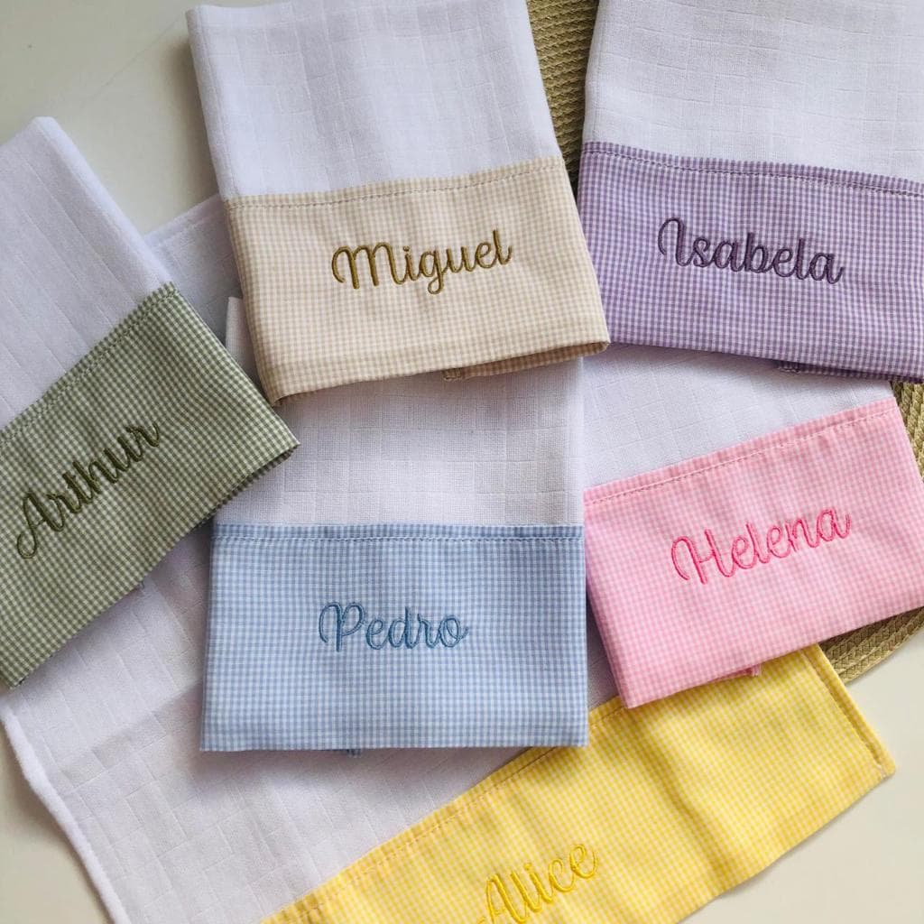 Fraldas Personalizadas - Boca • Ombro • Passeio - Premium