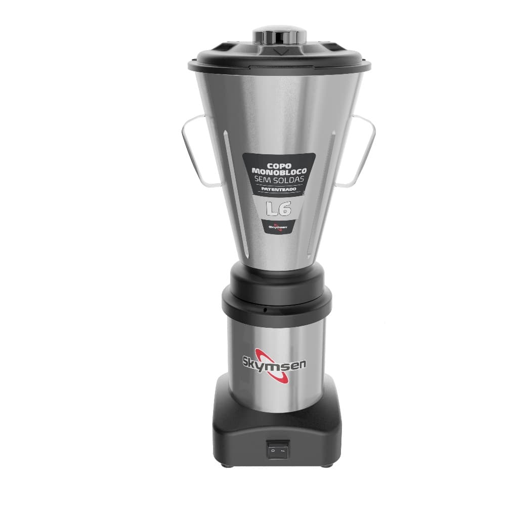 Liquidificador Industrial l6 Skymsen Baixa Rotação Inox Inox 127/220v