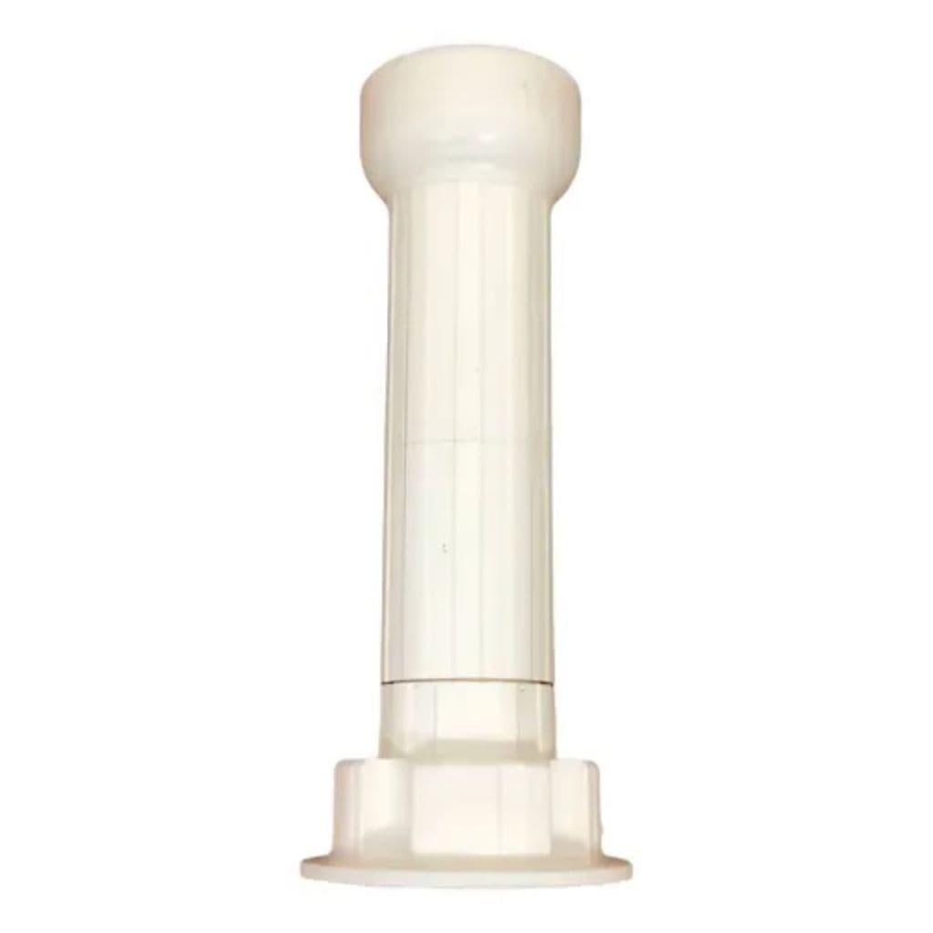 1 Pe Regulavel P/ Moveis Armario Redondo 15 A 19cm - Branco
