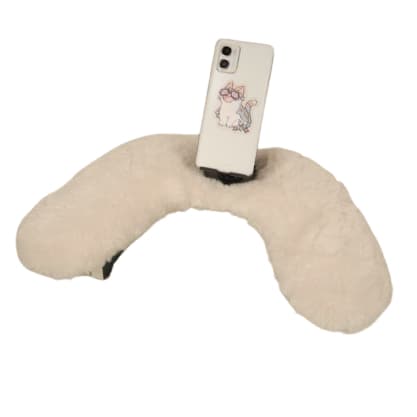 Apoio de mão - confort line pelucia suporte celular 360