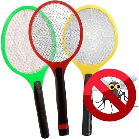 Raquete Elétrica Mata Mosquito Dengue Pernilongo Pega Inseto Sortidas
