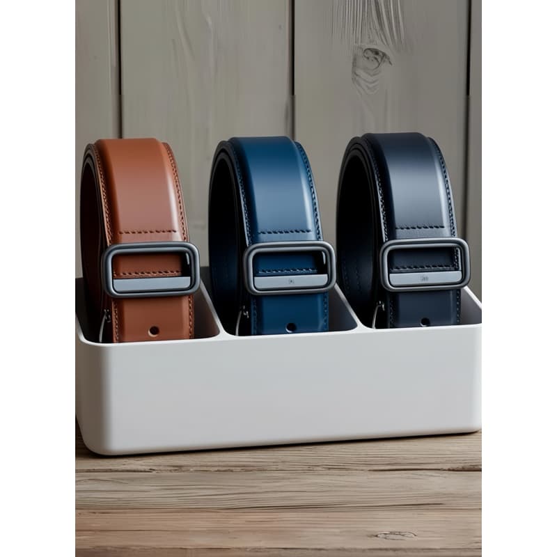 Organizador porta Cintos suporte premium para Armário e Gaveta – Prático Resistente Economiza Espaço