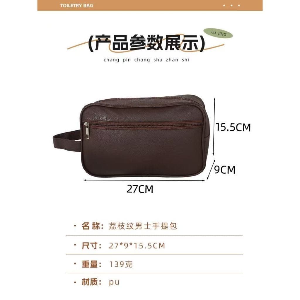 Necessaire Masculino Grande Viagem Organizadora Impermeável com Alça