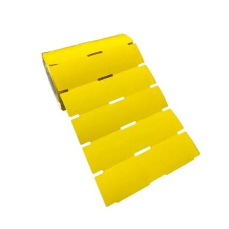 01 Rolo Etiqueta Adesiva Gondola 100x30 Amarela - 1.000unds