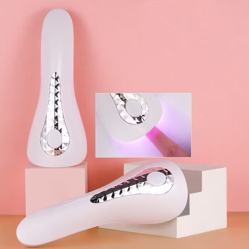 Mini Cabine UV LED Portátil para Secagem de Unhas de Gel – Equipamento Prático para Manicure