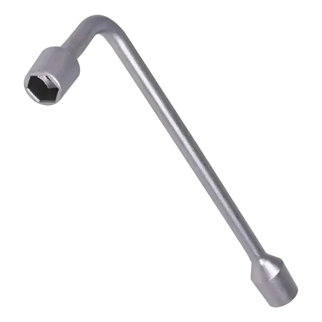 Chave L Biela 10mm Longa Galvanizada Fertak Cor Cinza