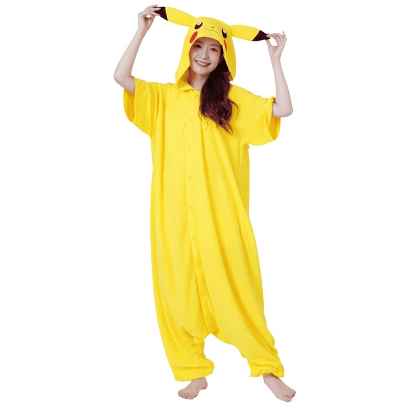 Pikachu Pokemon Fantasia Pijama Kigurumi  Adulto A Pronta Entrega