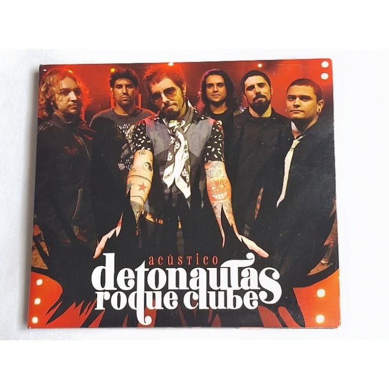 cd detonautas rock clube acustico 2010 raridade SEMINOVO