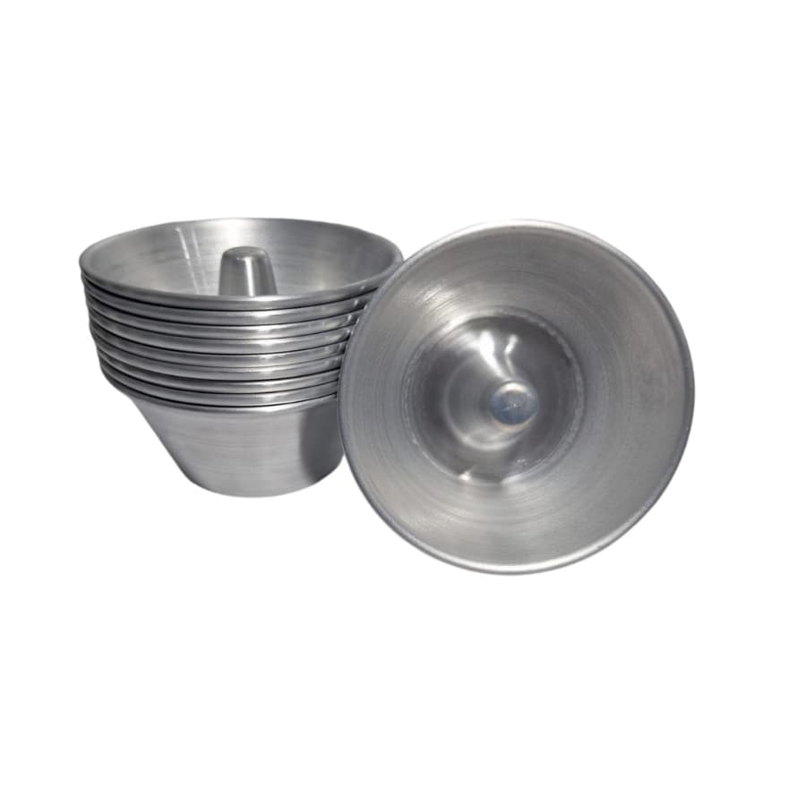 10 Forminhas Mini Bolo Vulcao 8x6