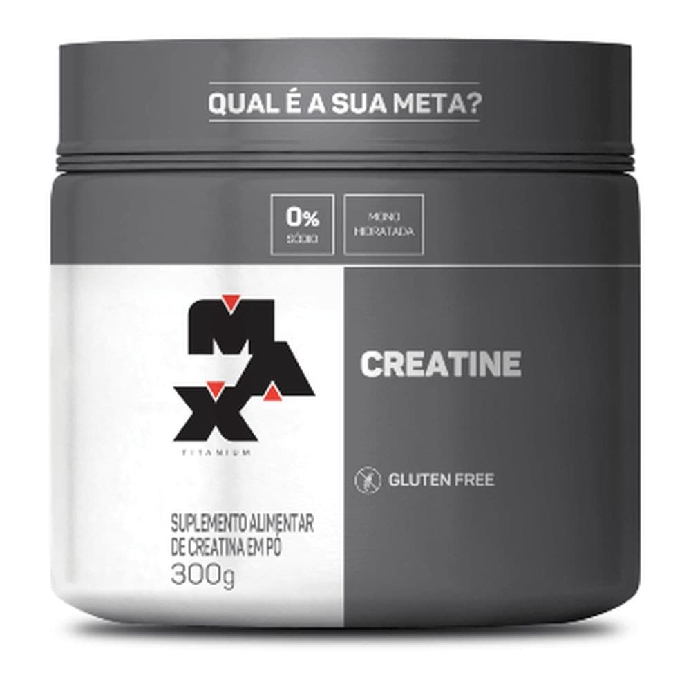 Creatina Monohidratada 100% Pura - Max Titanium
