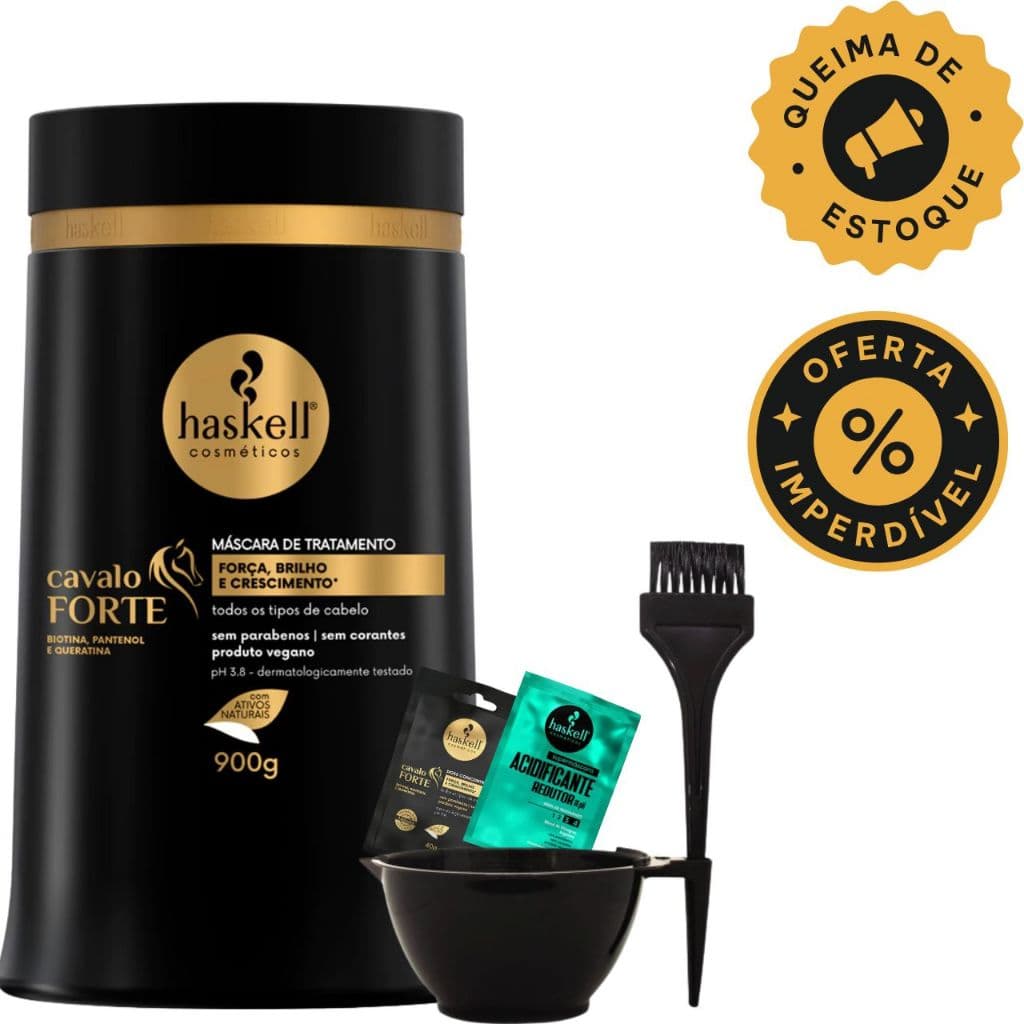 Mascara Haskell Cavalo Forte 900g