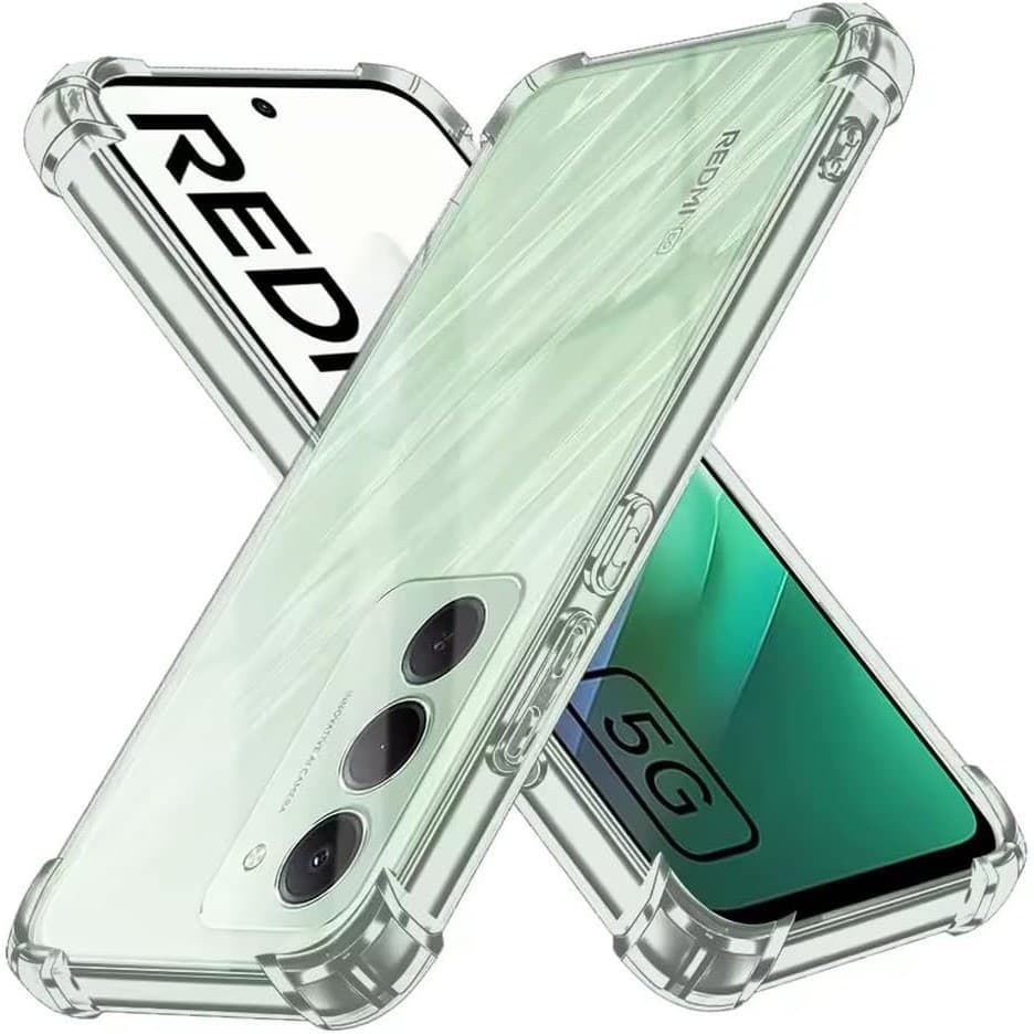 Capa Xiaomi Redmi 15 4G / 5G - Capinha Case Transparente Anti Impacto Borda Reforçada Silicone TPU