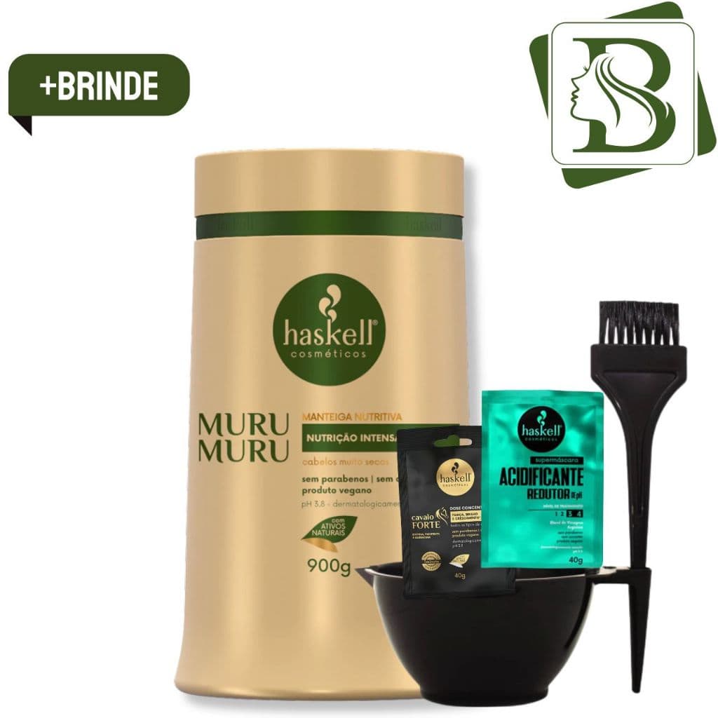 Mascara Haskell Murumuru Hidratação e Nutrição 900gr