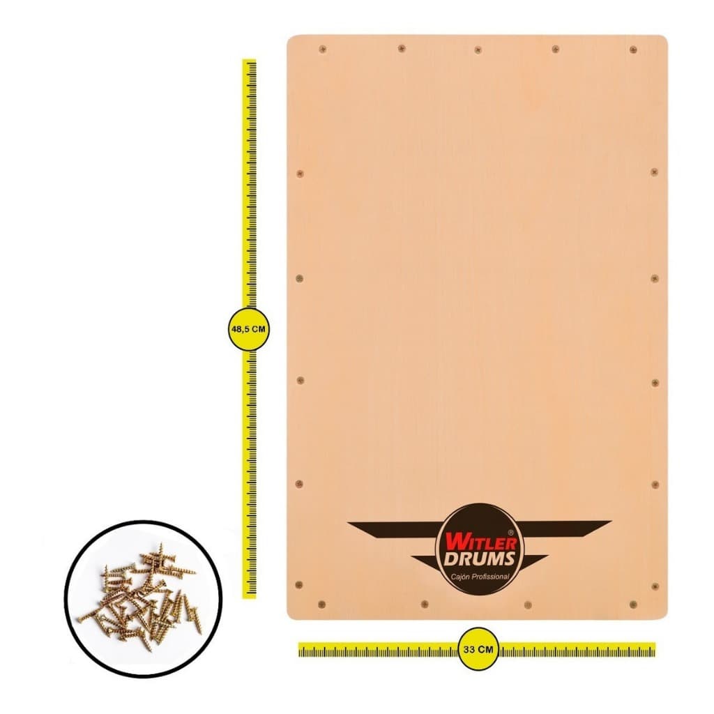 TAMPA PARA CAJÓN SOB MEDIDA PERSONALIZADA  | WITLER DRUMS