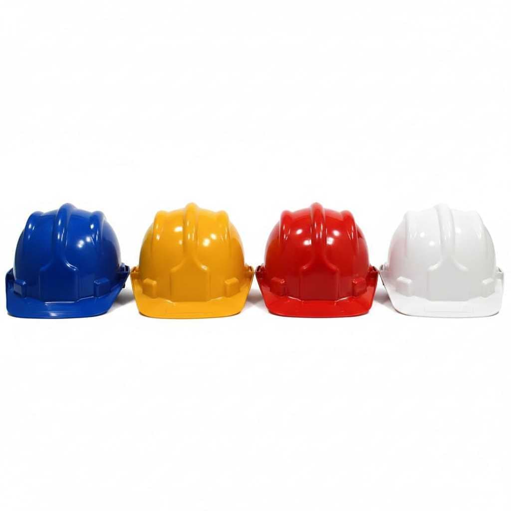 Capacete de Segurança EPI com Ajuste Regulável | Proteção para Obra Construção Civil