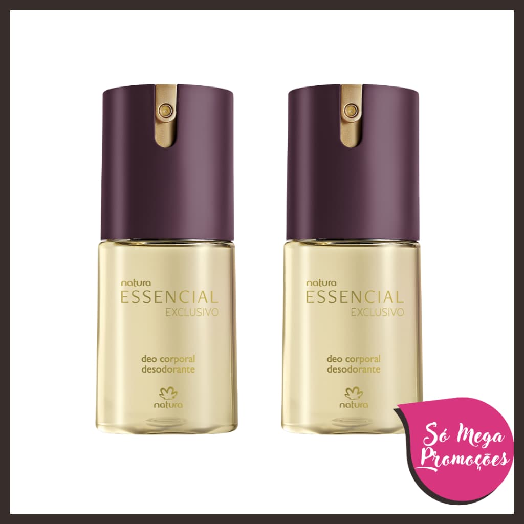 Kit Desodorante Corporal Essencial Exclusivo Feminino (2 unid)
