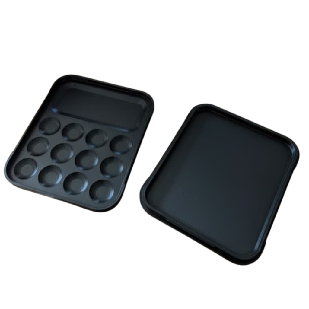 Paleta de Pintura Criativa – 12 Compartimentos para Mistura de Tintas
