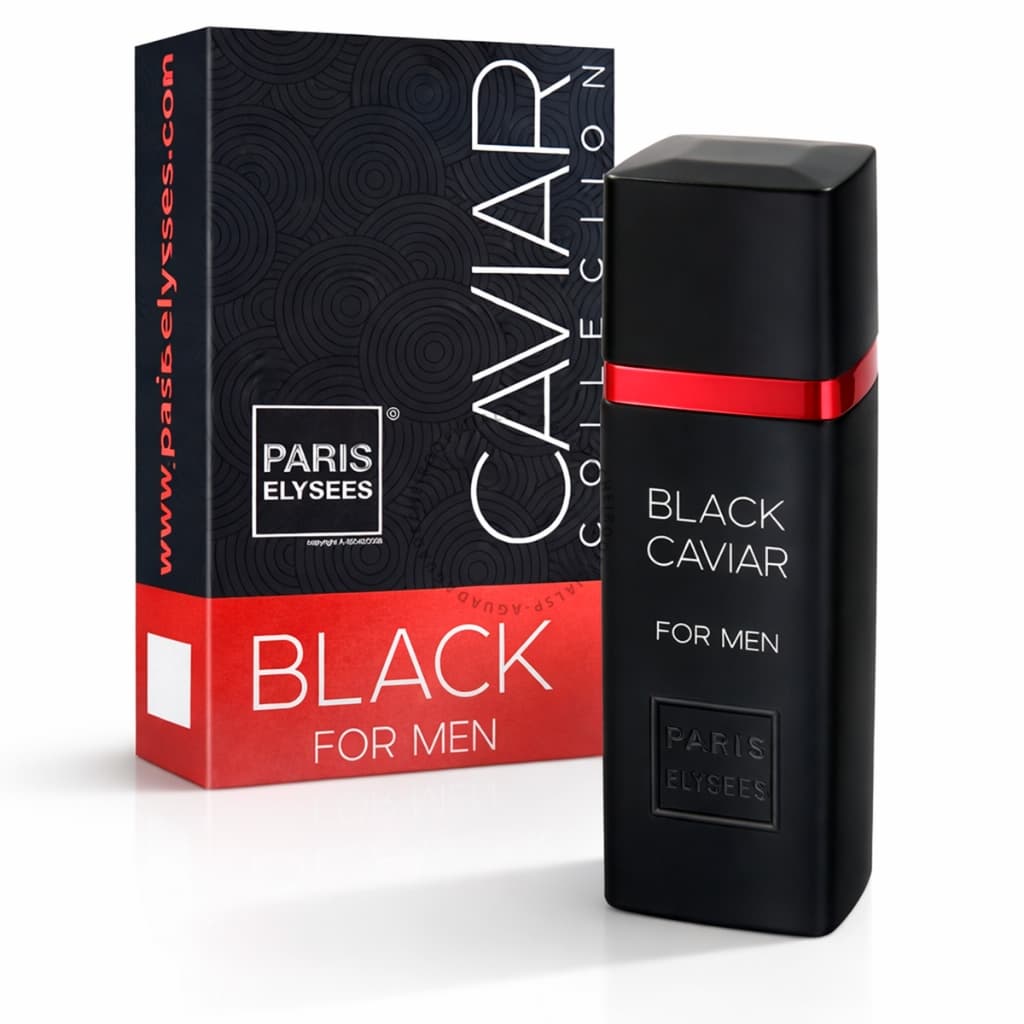 Perfume Black Caviar Paris Elysees 100ml Masculino Original