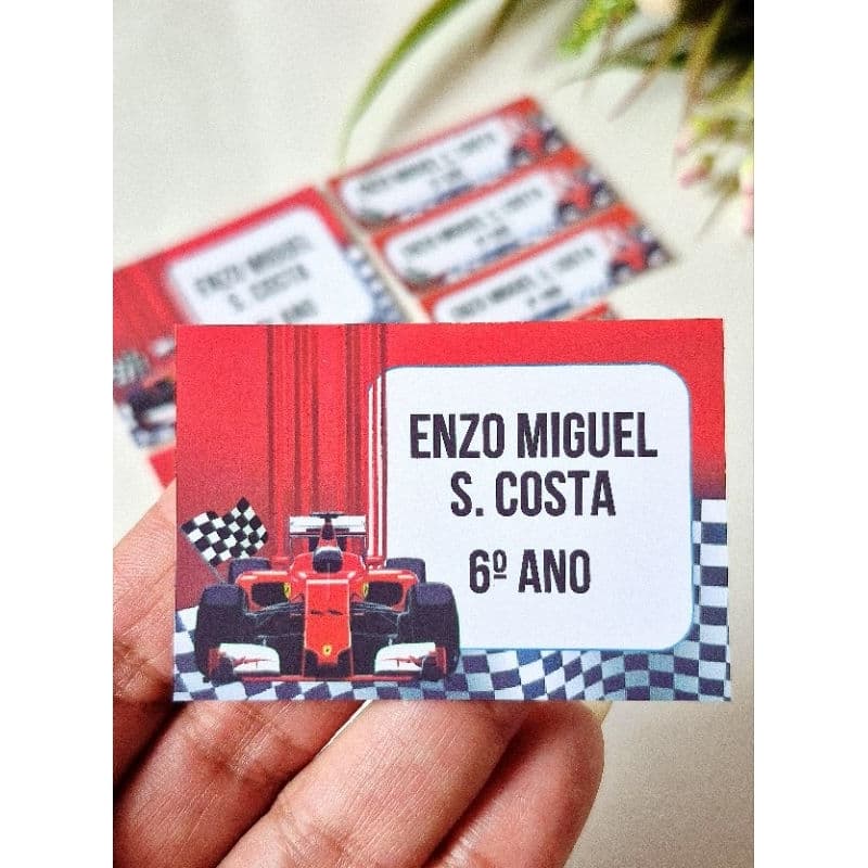 Etiquetas escolar Personalize com seu tema etiqueta adesiva - etiquetas personalizadas - etiquetas escolar personalizada