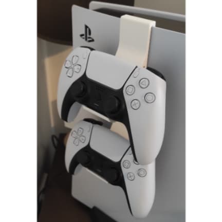 Suporte para 2 controles PS5 compacto 3D | Suporte PlayStation 5