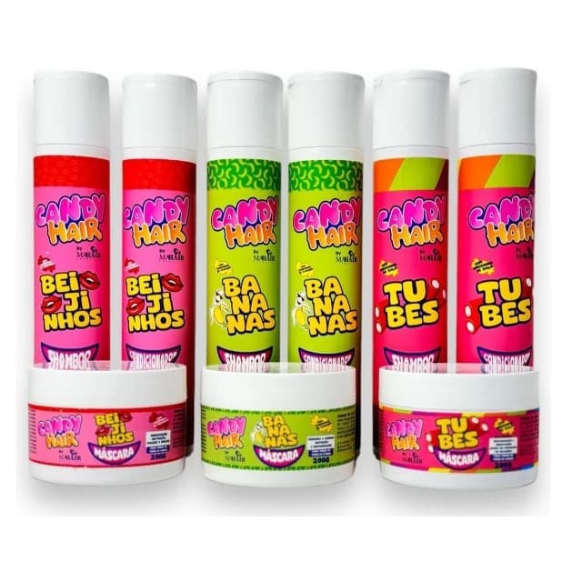 Kit Capilar Candy Hair - Mahair