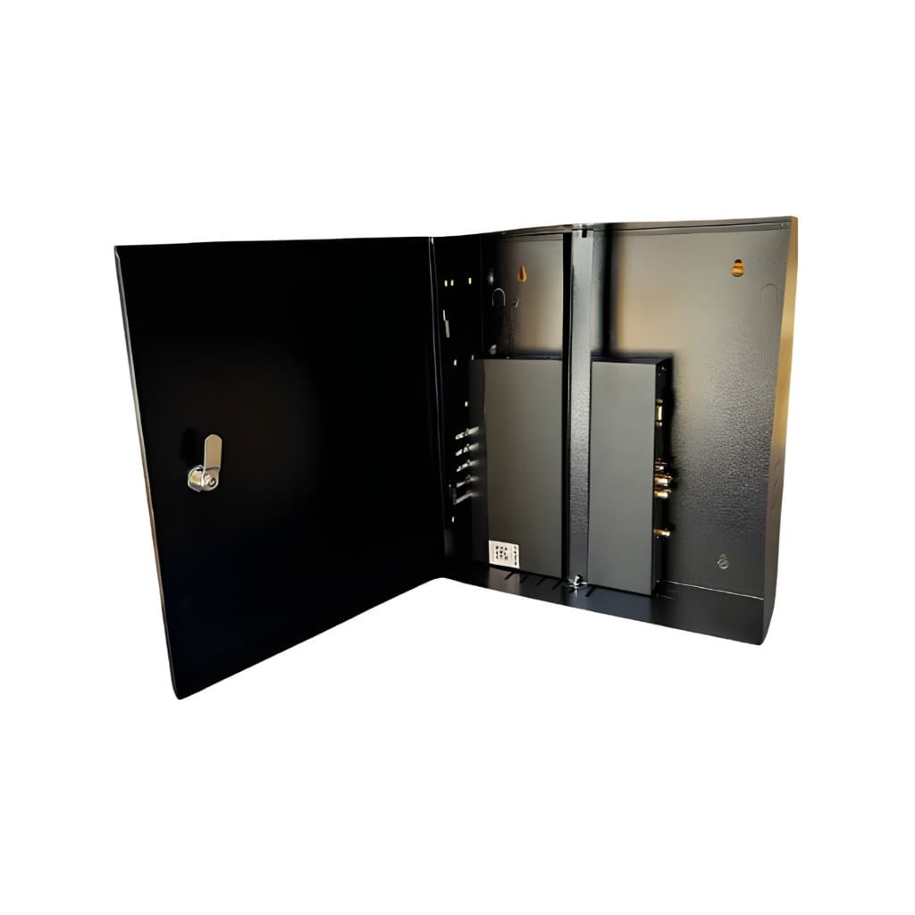 Rack vertical Caixa Organizadora PROTEC - Preta - C/ 2 chaves
