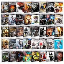 Jogos PS3 sem Capinha