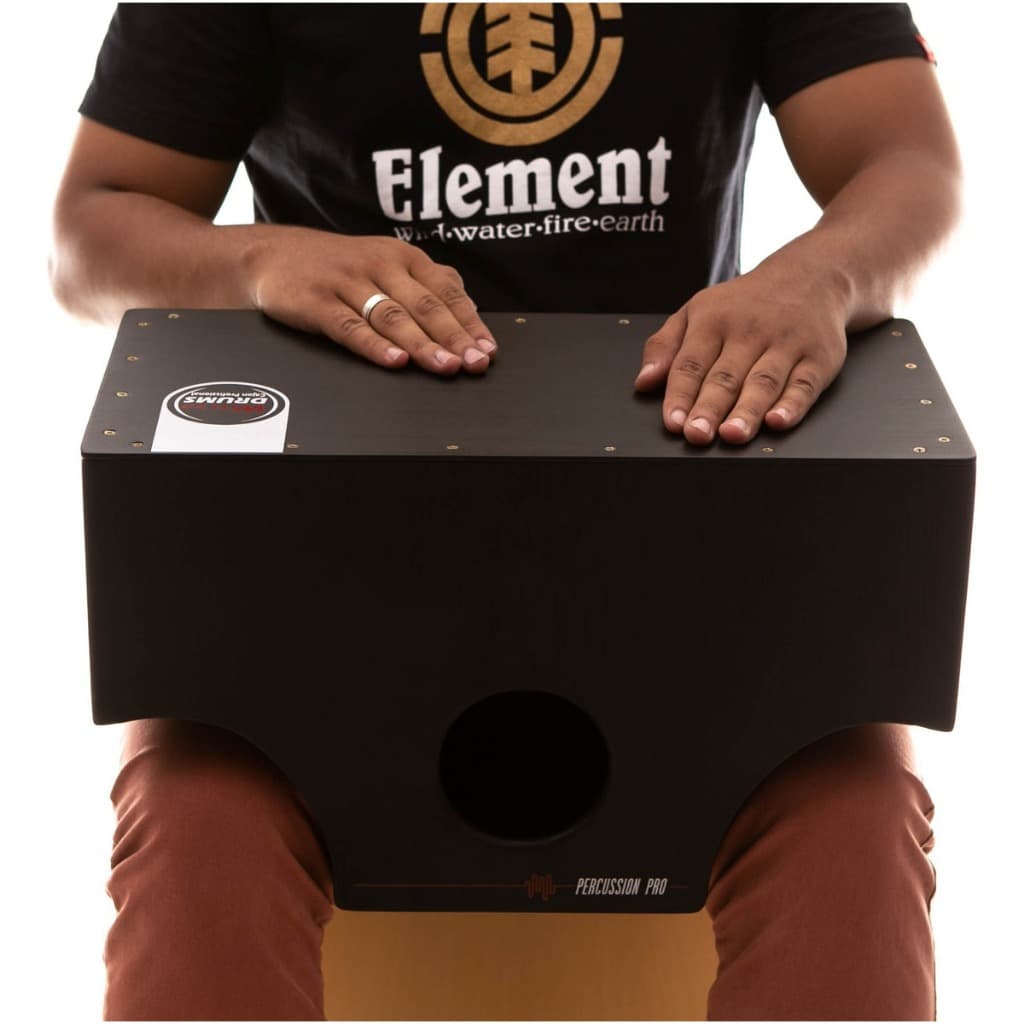 CAJON DE COLO TRADICIONAL ACUSTICO PRETO | PRETA
