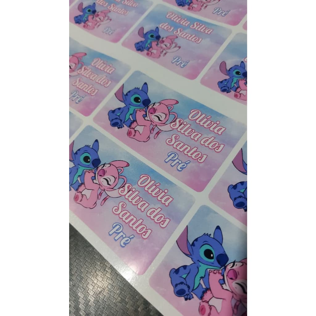 Kit de adesivos/etiquetas escolares
