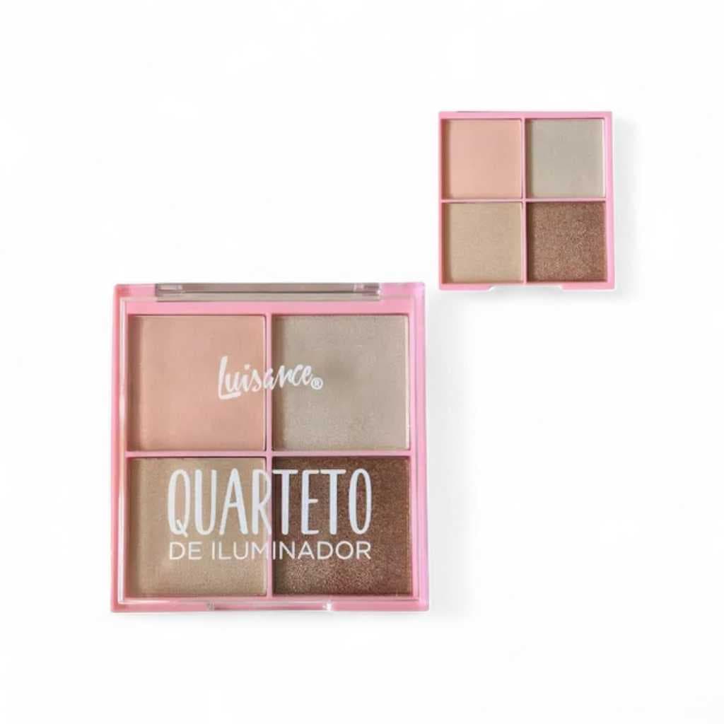 Paleta Quarteto De Iluminador Luisance