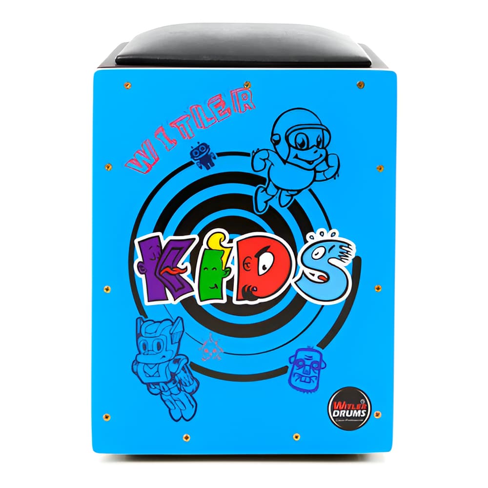 CAJÓN INFANTIL INSTRUMENTO MUSICAL PARA CRIANÇA | AZUL