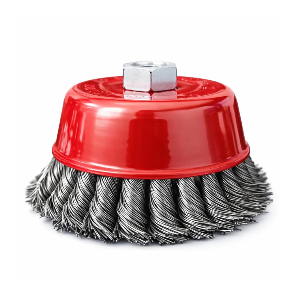 Escova Aço Copo Trançada 3” M14 Lotus 2555 Esmerilhadeira