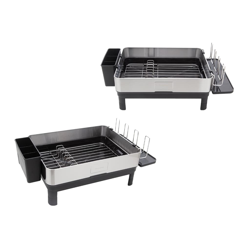 Escorredor De Louça Inox Speciale Calha Úmida Sistema De Drenagem Bandeja