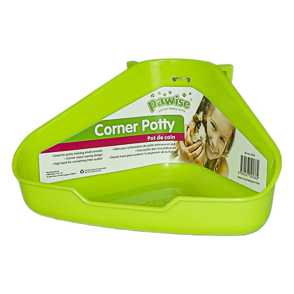 Banheiro de Canto Pawise para Hamster e Roedores Pequenos