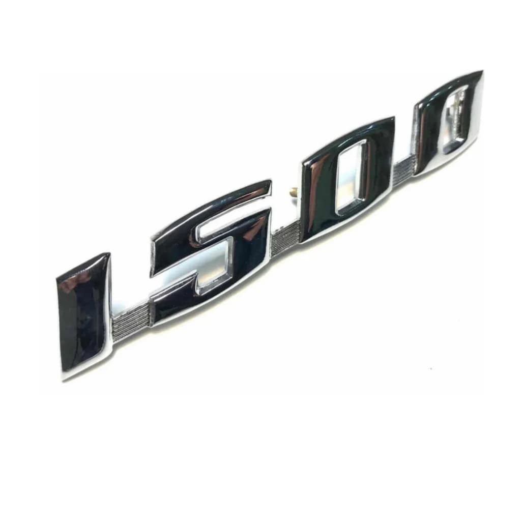 Emblema 1500 Em Metal Cromado Da Tampa Do Motor Do Fusca